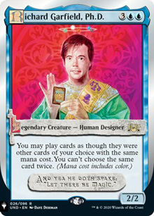 Richard Garfield, docteur es philosophie - 