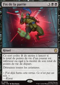 Fin de la partie - Teenage Mutant Ninja Turtles Eternal Legal