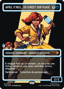 April O'Neil, en direct sur place - Teenage Mutant Ninja Turtles Eternal Legal