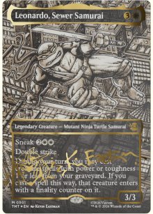 Leonardo, samoura des gouts - Teenage Mutant Ninja Turtles