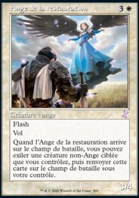 Ange de la restauration - 