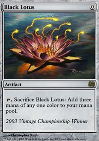 Lotus noir - Ultra Rare Cards