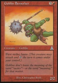 Berserker Gobelin - Urza's Destiny