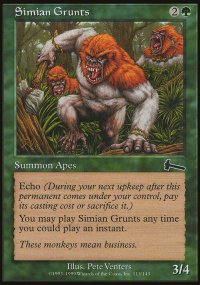 Grognards simiesques - Urza's Legacy