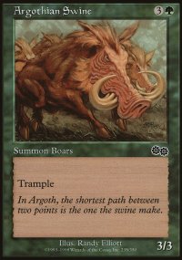 Cochon sauvage d'Argoth - Urza's Saga