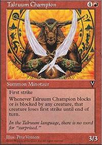 Champion talrum - Visions