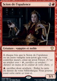 Scion de l'opulence - 