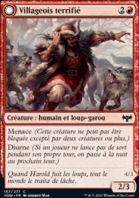 Villageois terrifi<br>Loup-garou terrifiant