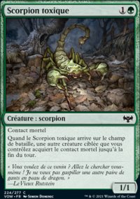 Scorpion toxique - 