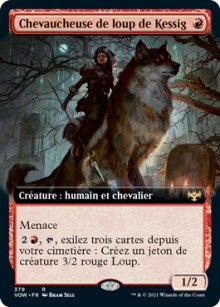 Chevaucheuse de loup de Kessig - 