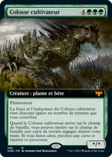 Colosse cultivateur - 