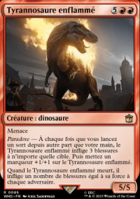 Tyrannosaure enflamm - 