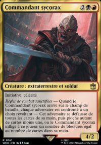 Commandant sycorax - 