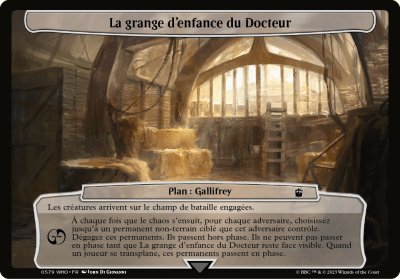 La grange d'enfance du Docteur - 