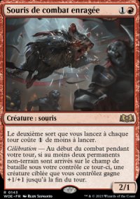 Souris de combat enrage - 