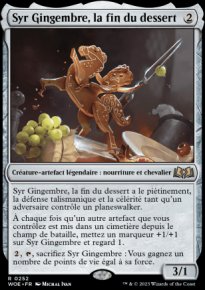 Syr Gingembre, la fin du dessert - 