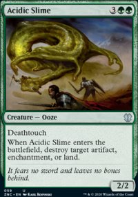 Acidic Slime - Zendikar Rising Commander Decks