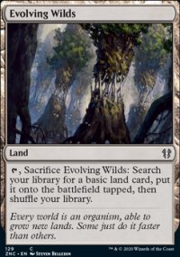 Evolving Wilds - Zendikar Rising Commander Decks