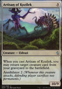 Artisan de Kozilek - Zendikar vs. Eldrazi